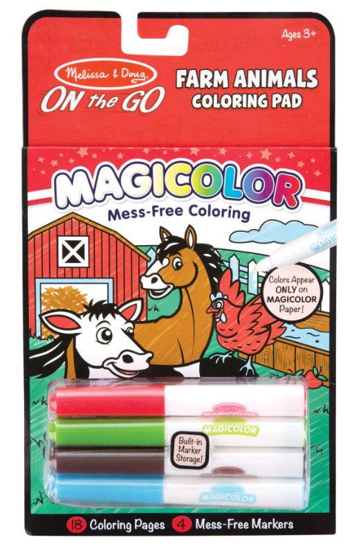 Magicolor Coloring Pad - Farm Animals