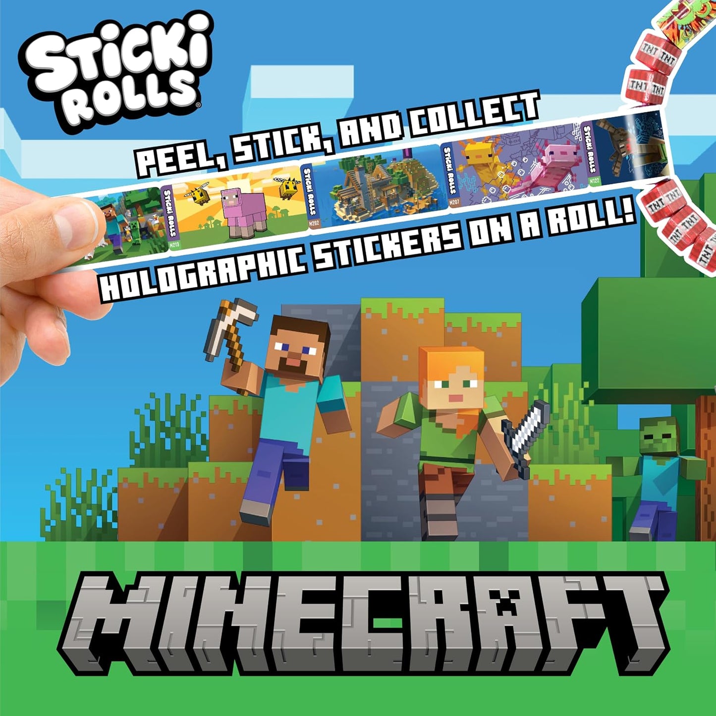 Sticki Rolls Minecraft Capsule