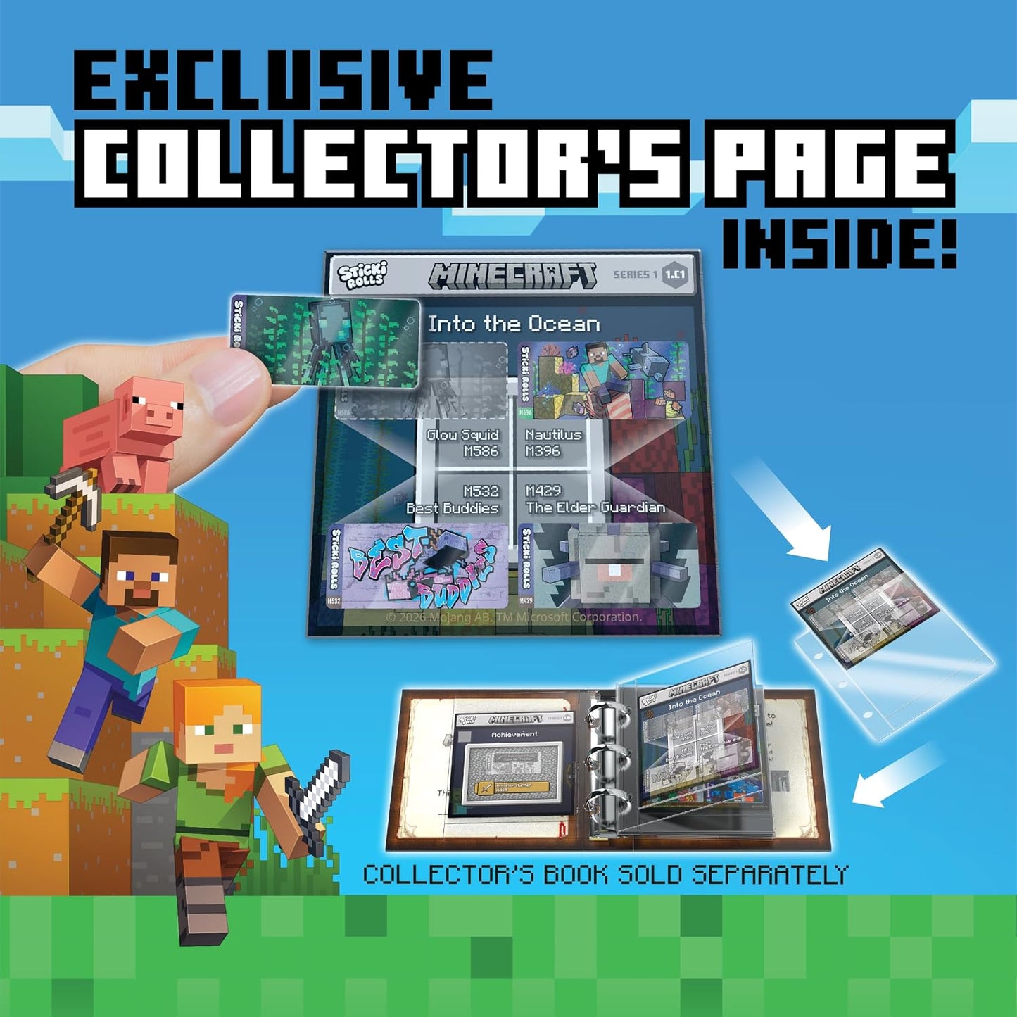 Sticki Rolls Minecraft Capsule