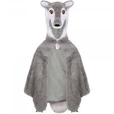 Woodland Storybook Wolf Cape (4-6)