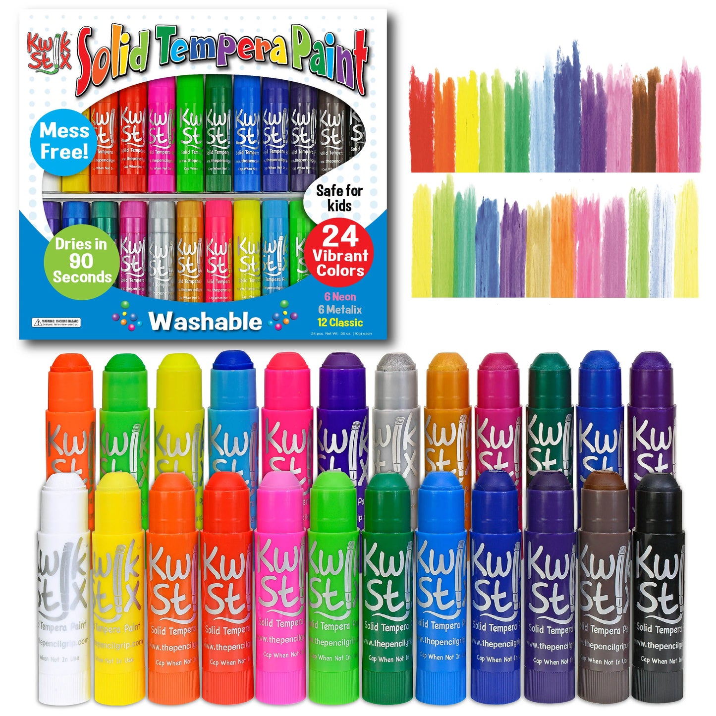 KwikStix Tempera Paint 24 pack
