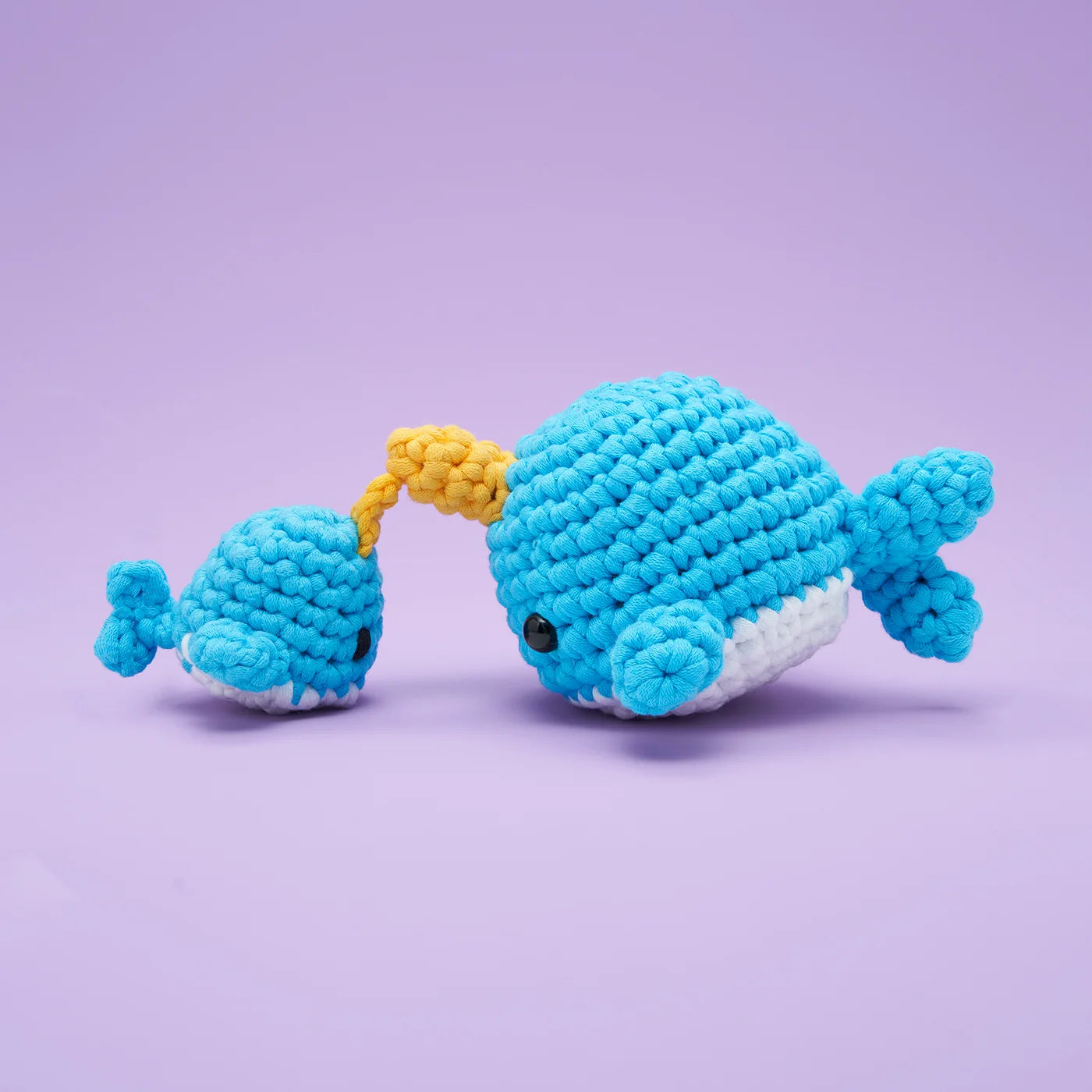 Mommy & Me Bjørn the Narwhal Combo Crochet Kit