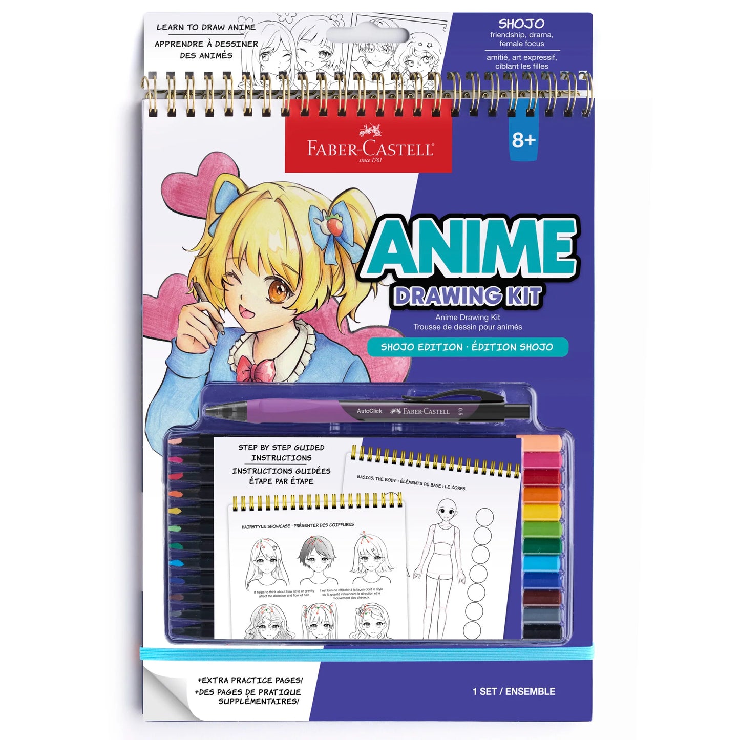 Anime Drawing Kit - Shojo