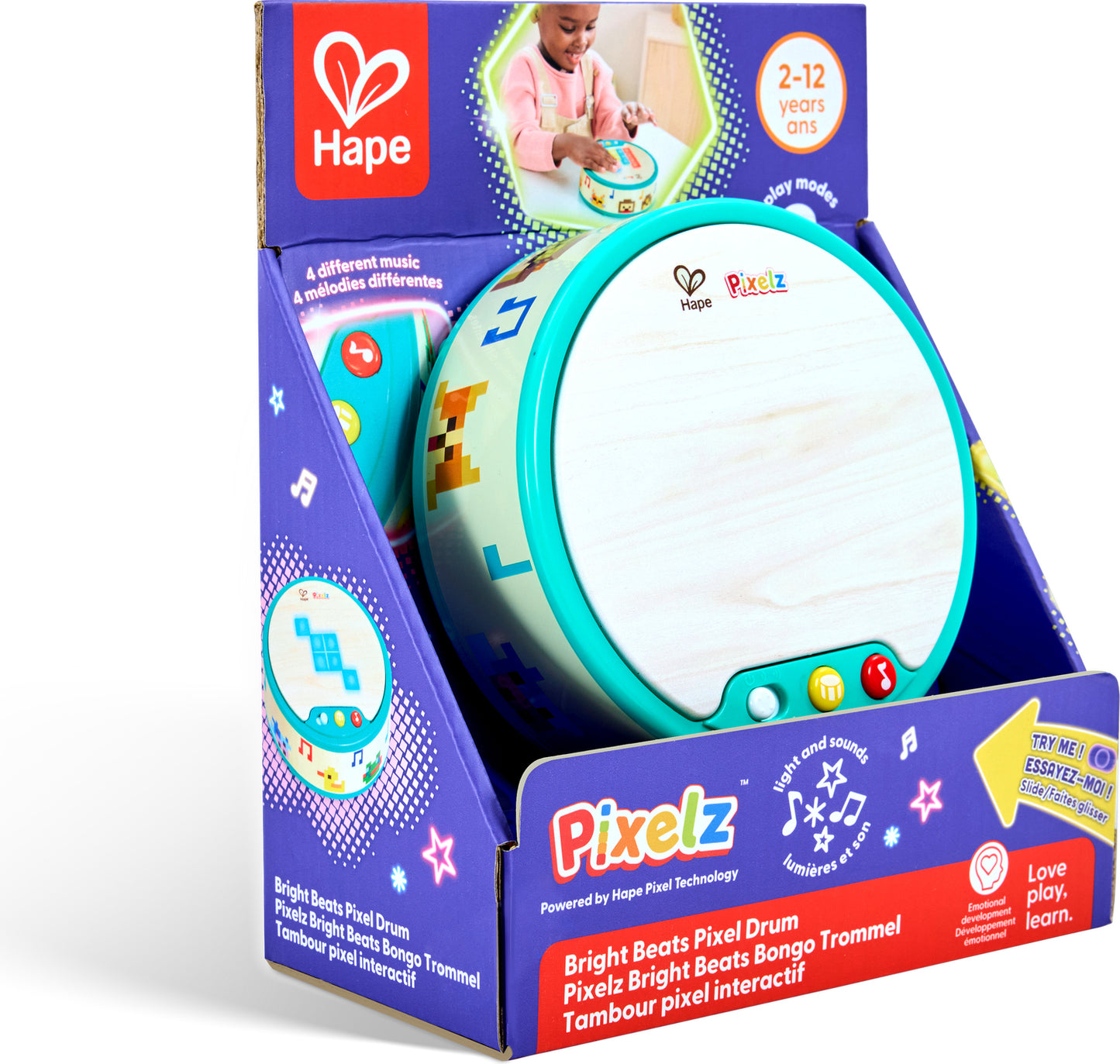 Bright Beats Pixel Drum Pixelz