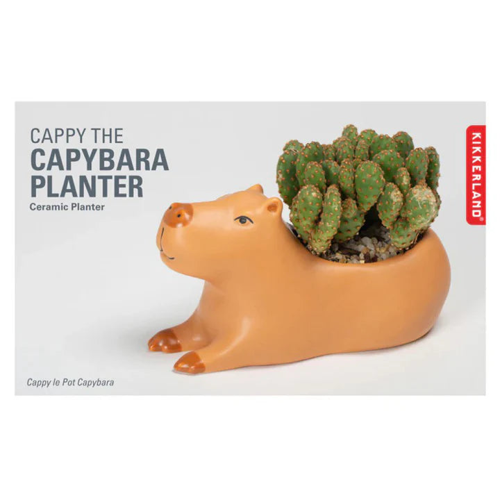 Cappy the Capybara Planter Small