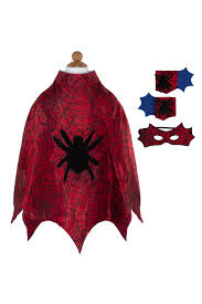 Spider Cape with Mask and Wristbands
