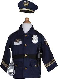 Police Officer Costume with Accessories