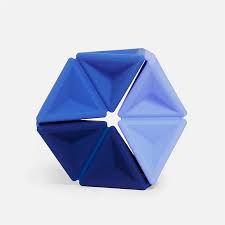 Pivot Silicone Flexagon - Navy