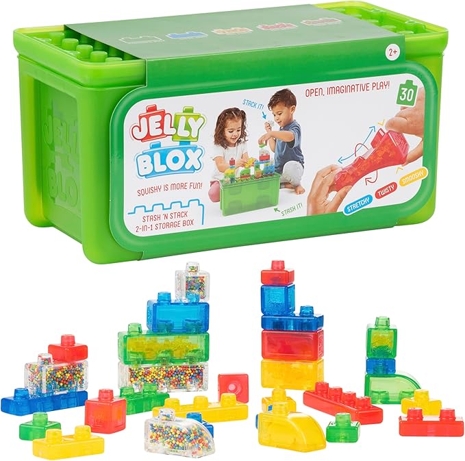 Jelly Blox Stackable Stash & Stack Kit