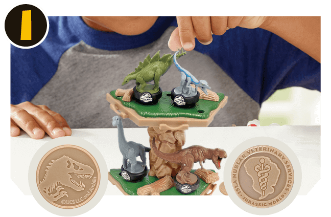 Jurassic World Island Quake - Balancing Game