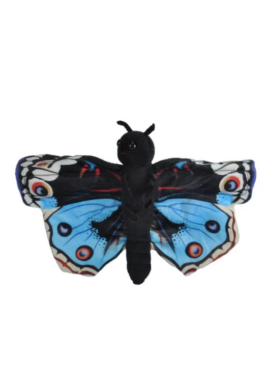 Huggers Blue Pansy Butterfly