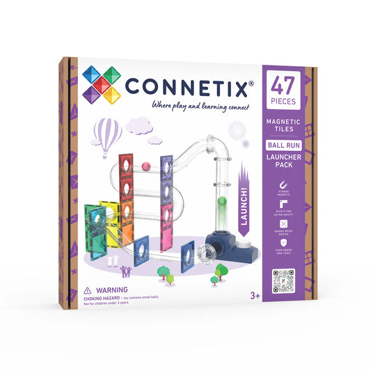 Connetix Launcher Ball Run Pack 47 pc