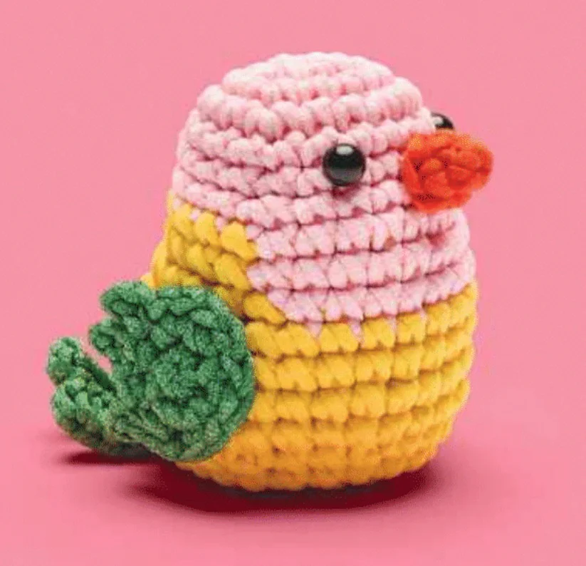 Cupid the Lovebird Crochet Kit