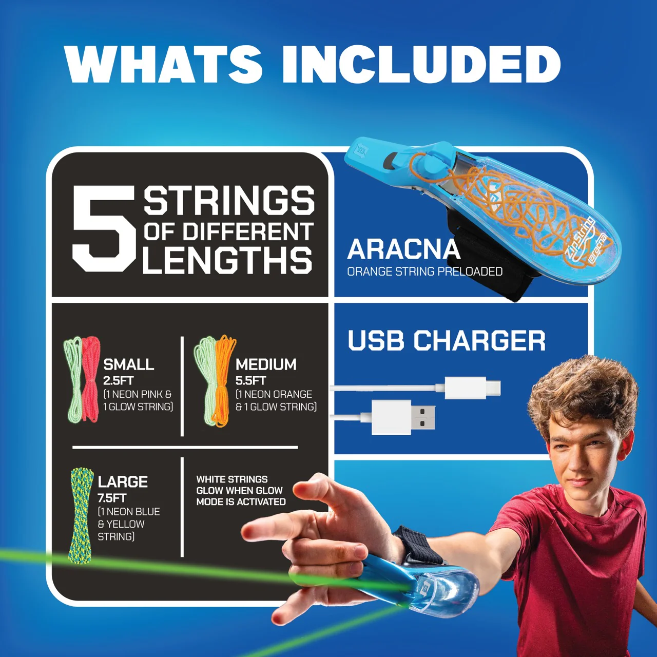 Aracna Zipstring