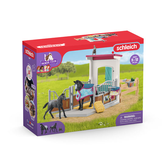 Horse Box with Mare and Foal