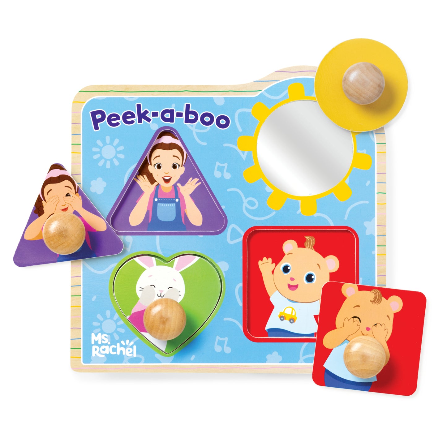 Ms. Rachel Jumbo Knob Puzzle