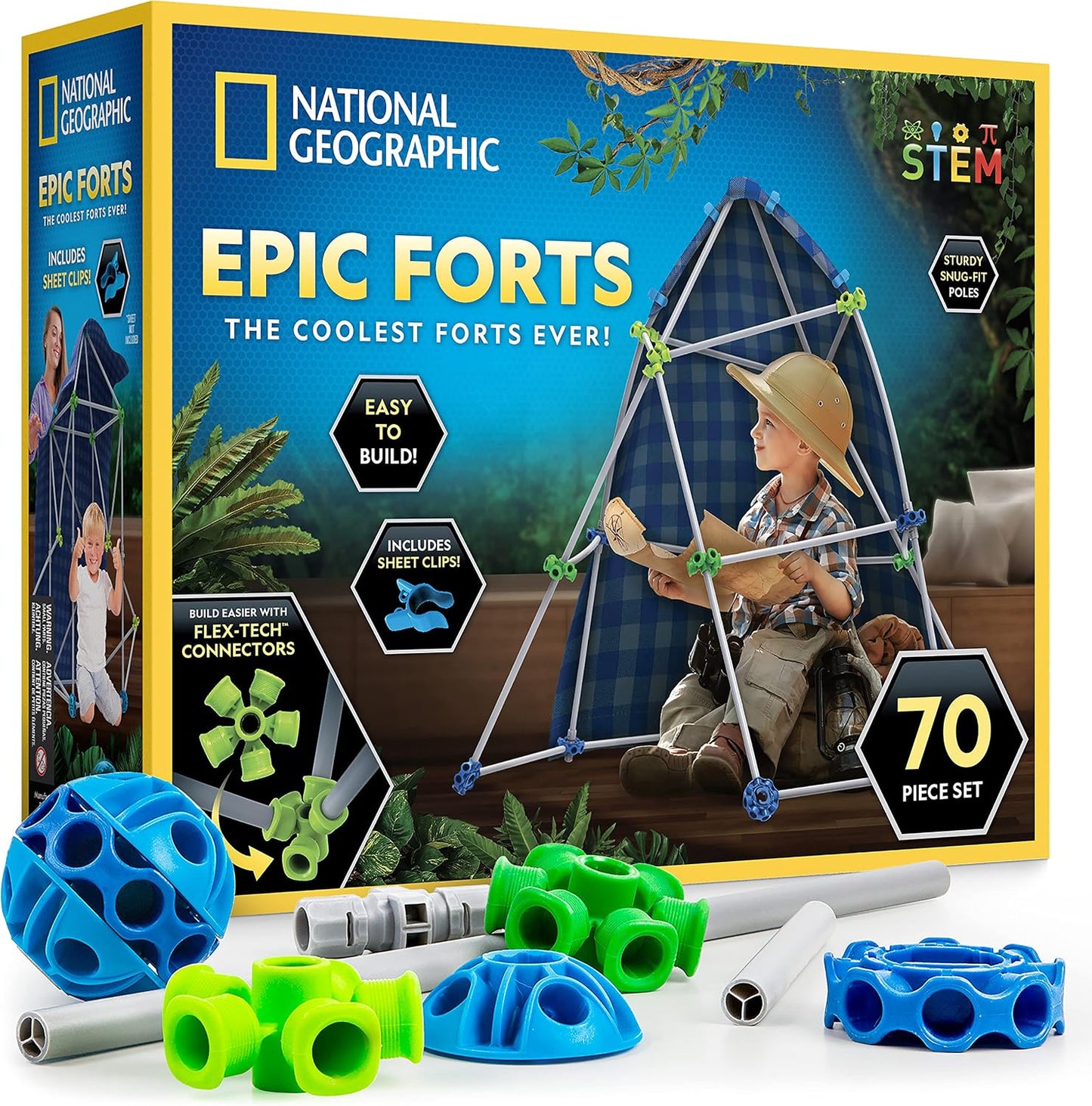 National Geographic Epic Forts Building Kit