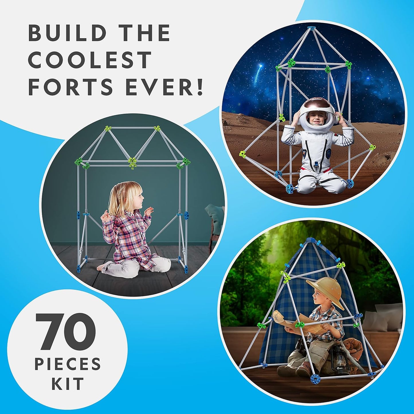 National Geographic Epic Forts Building Kit