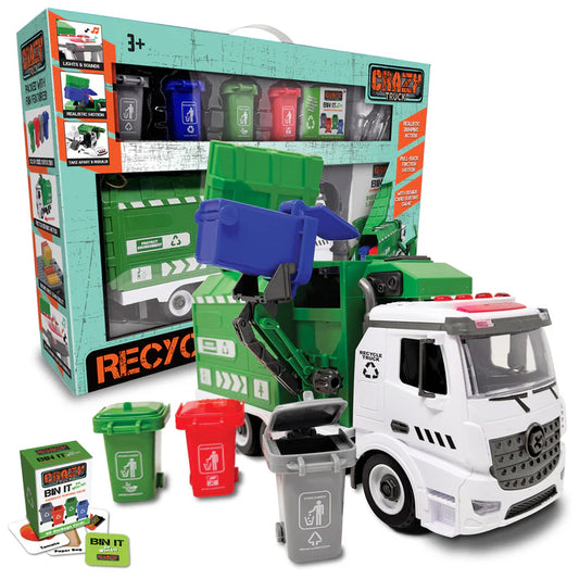 Garbage Recycling Truck - Light & Sound