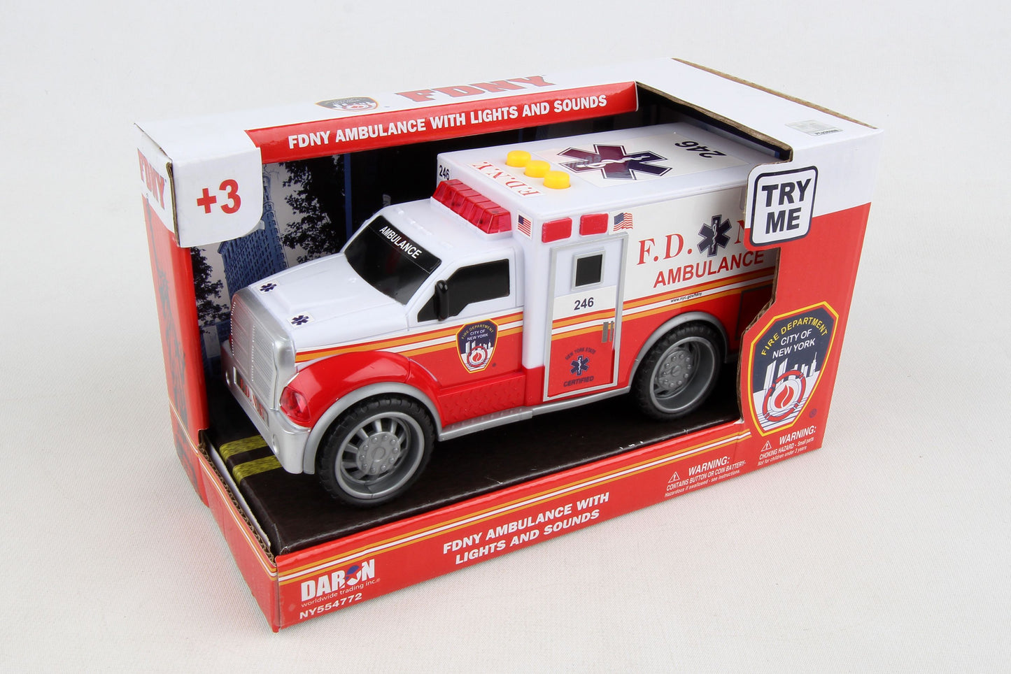 FDNY Ambulance with Lights and Sound