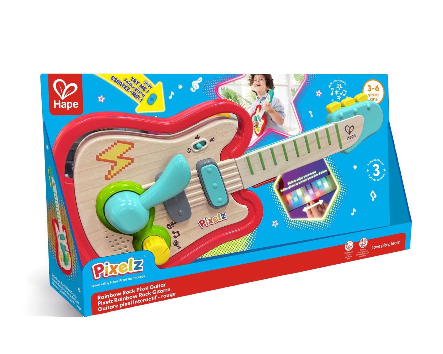 Rainbow Rock Guitar