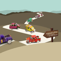 Model Cars Recycled Aluminum Can