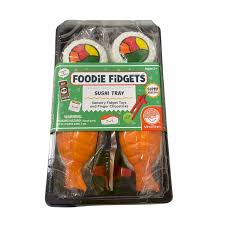 Sushi Tray Foodie Fidget