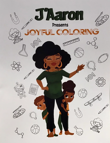 J’Aaron Presents Joyful Coloring