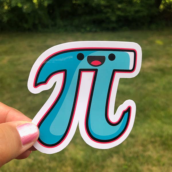 Cute Pi Sticker