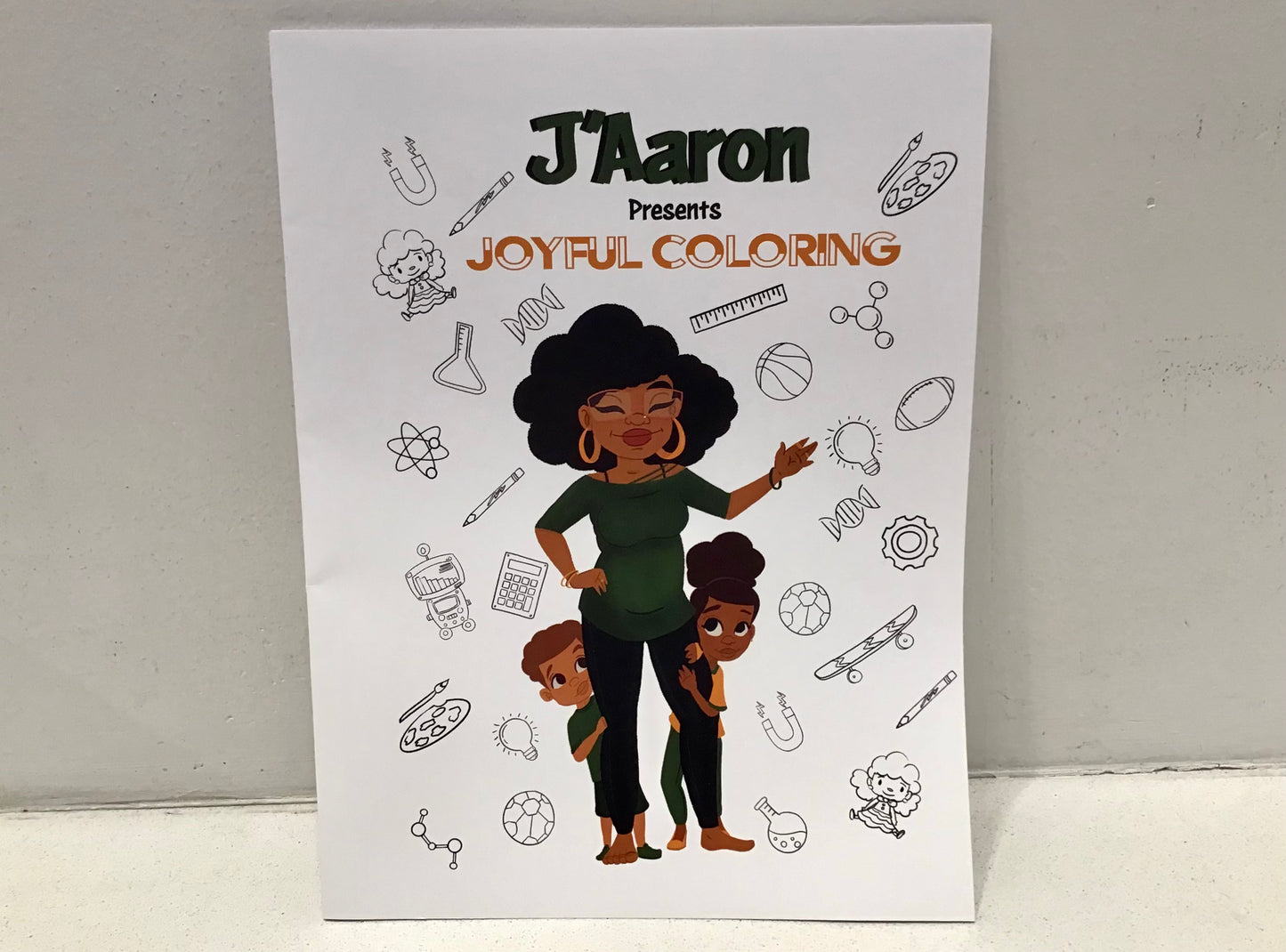J’Aaron Presents Joyful Coloring